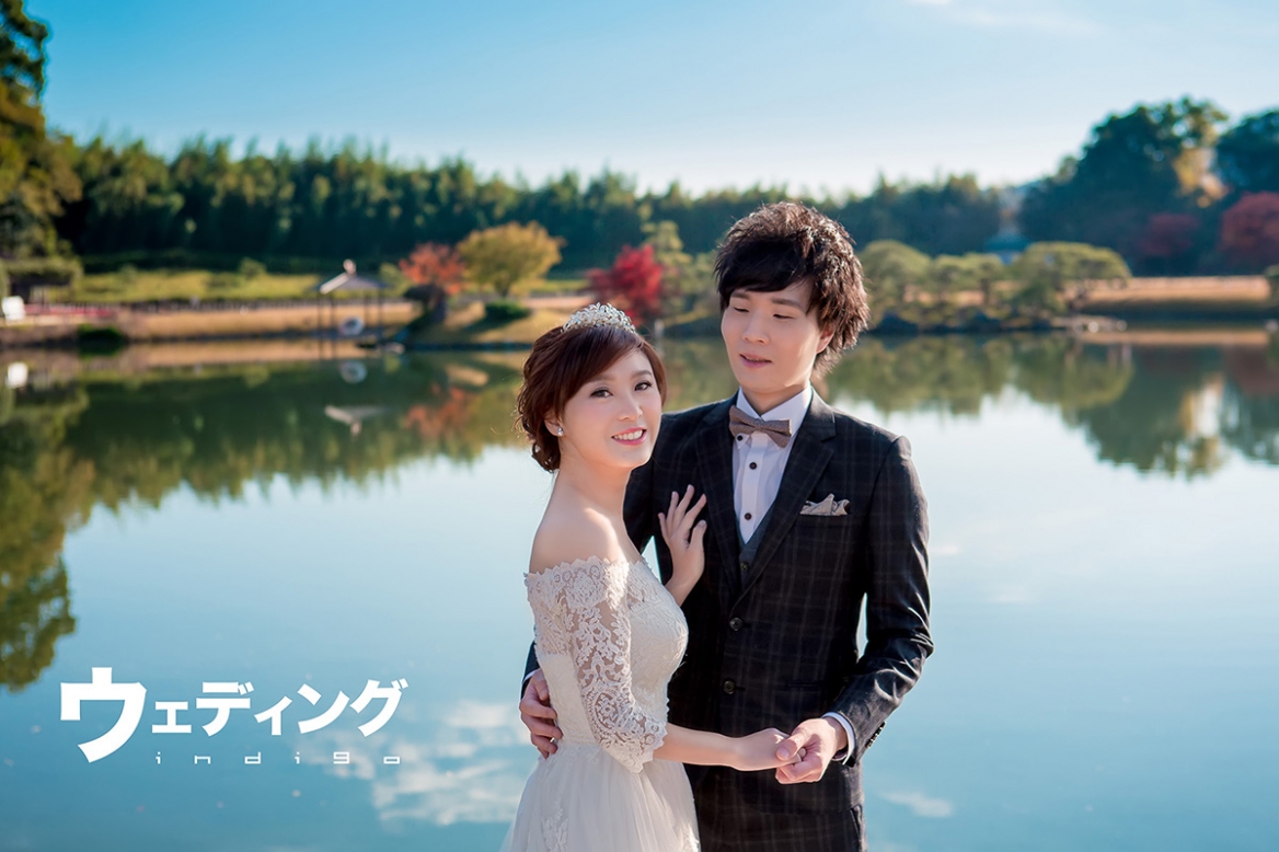 清新日式婚紗攝影寫真